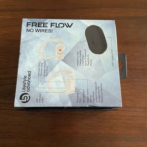 True wireless ear buds with charging case